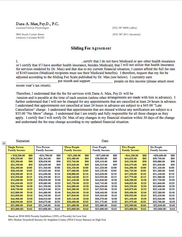 image of new fees